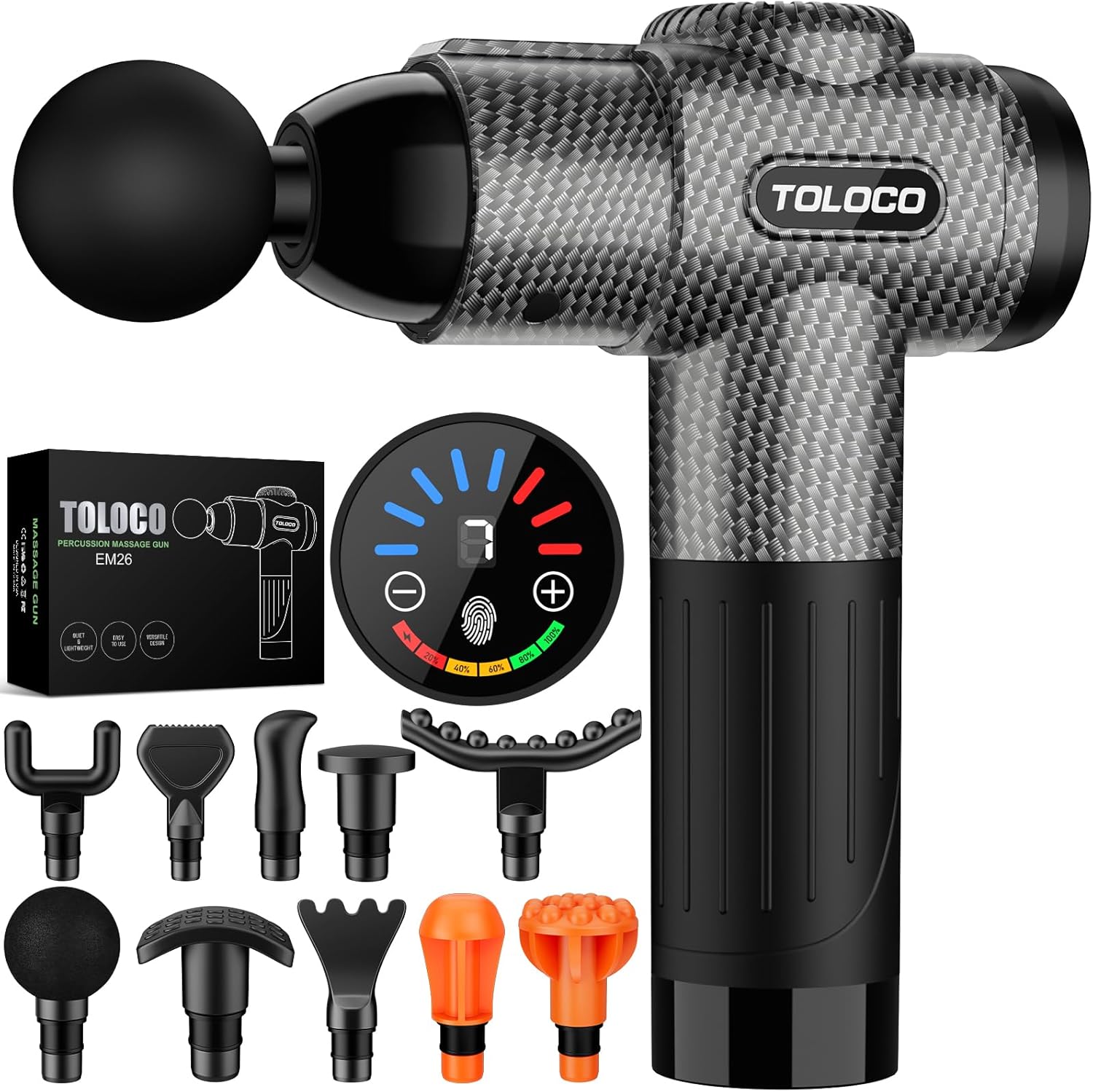 TOLOCO Massage Gun - larawan 1