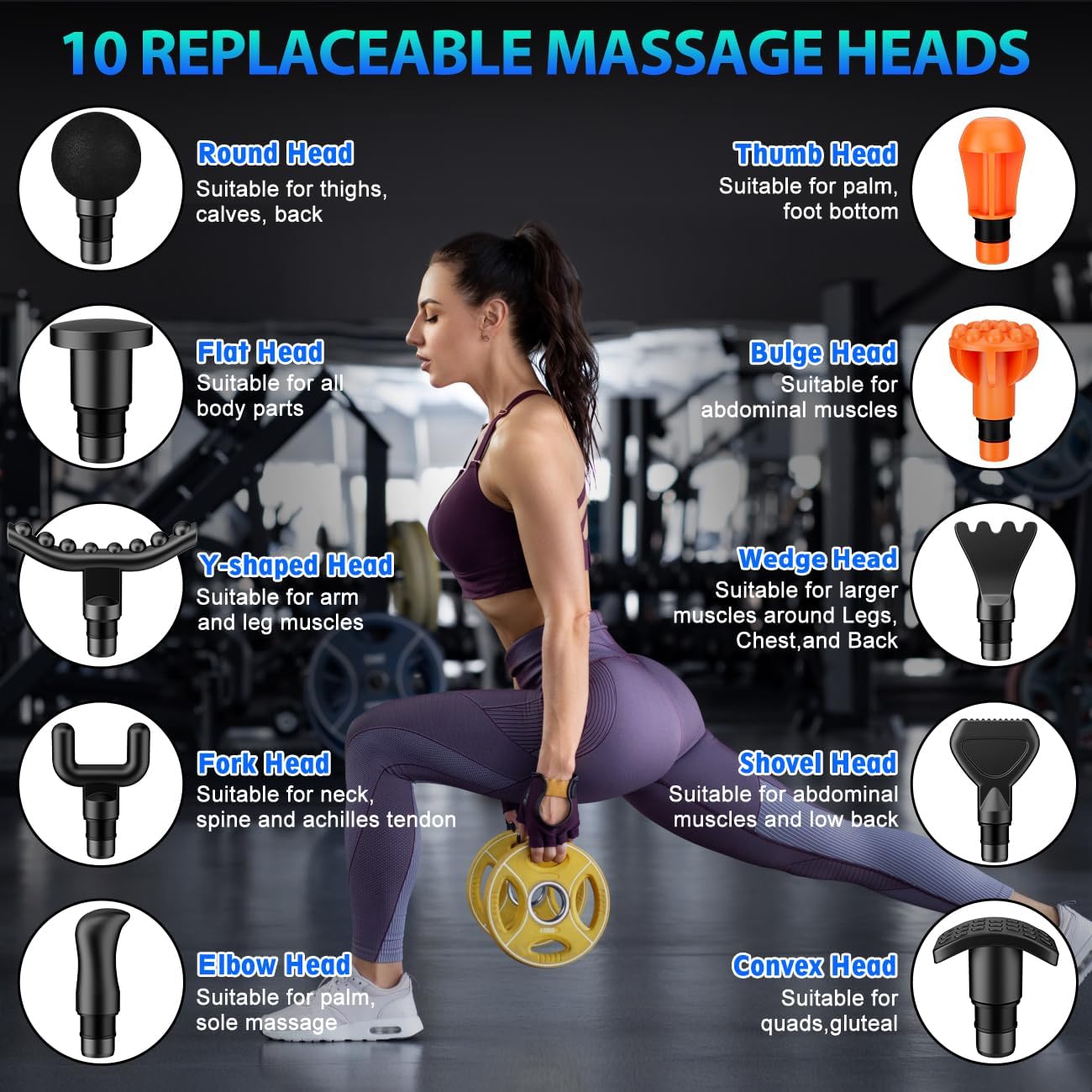 TOLOCO Massage Gun - larawan 4